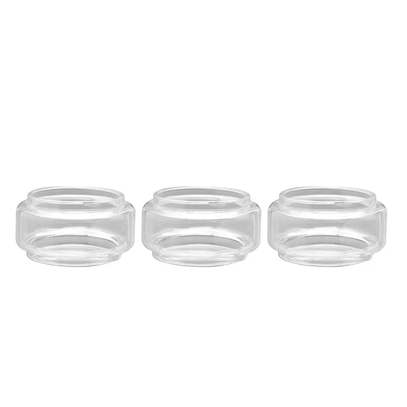 

3PCS 8.5ml Capacity Replacement Pyrex Bulb bubble clear rainbow for Stick V9 Max Tank Glass Tube Atomizer Kit