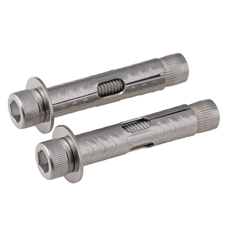 

304 stainless steel internal expansion screw internal expansion bolt internal explosion hexagon expansion M6M8M10M12 5PCS