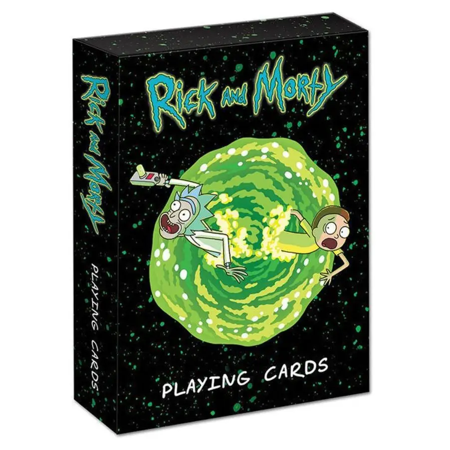 Высококачественные игральные карты Рик и мертвец покерные настольные игры для