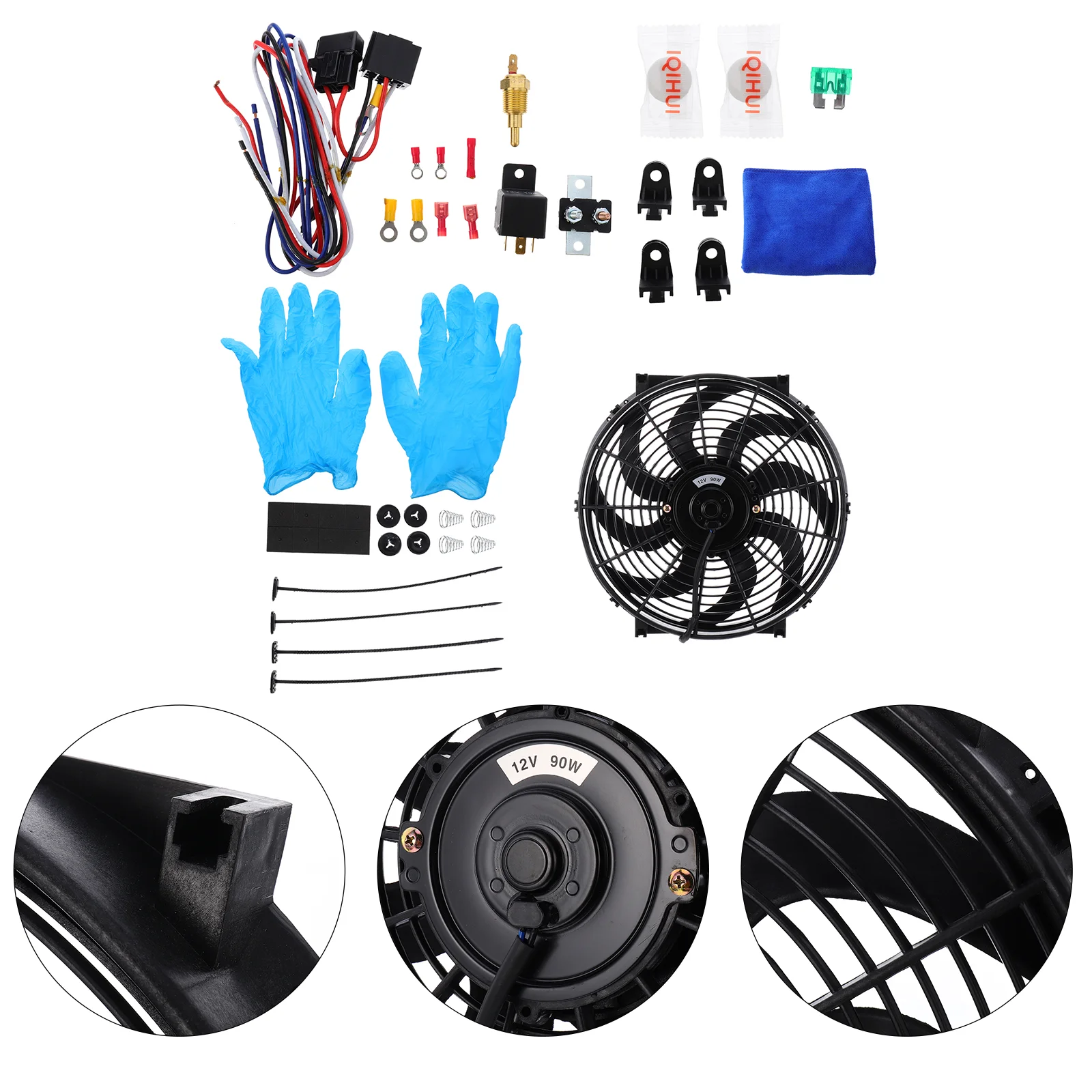 

1 комплект, монтажный комплект для вентилятора