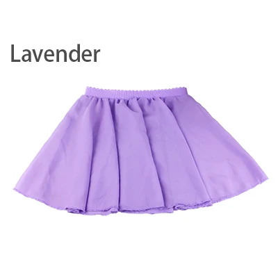 Lavender Детская балетная юбка для девочек, прозрачная шифоновая балетная пачка, розовые детские гимнастические трико, юбки - Цвет: Lavender