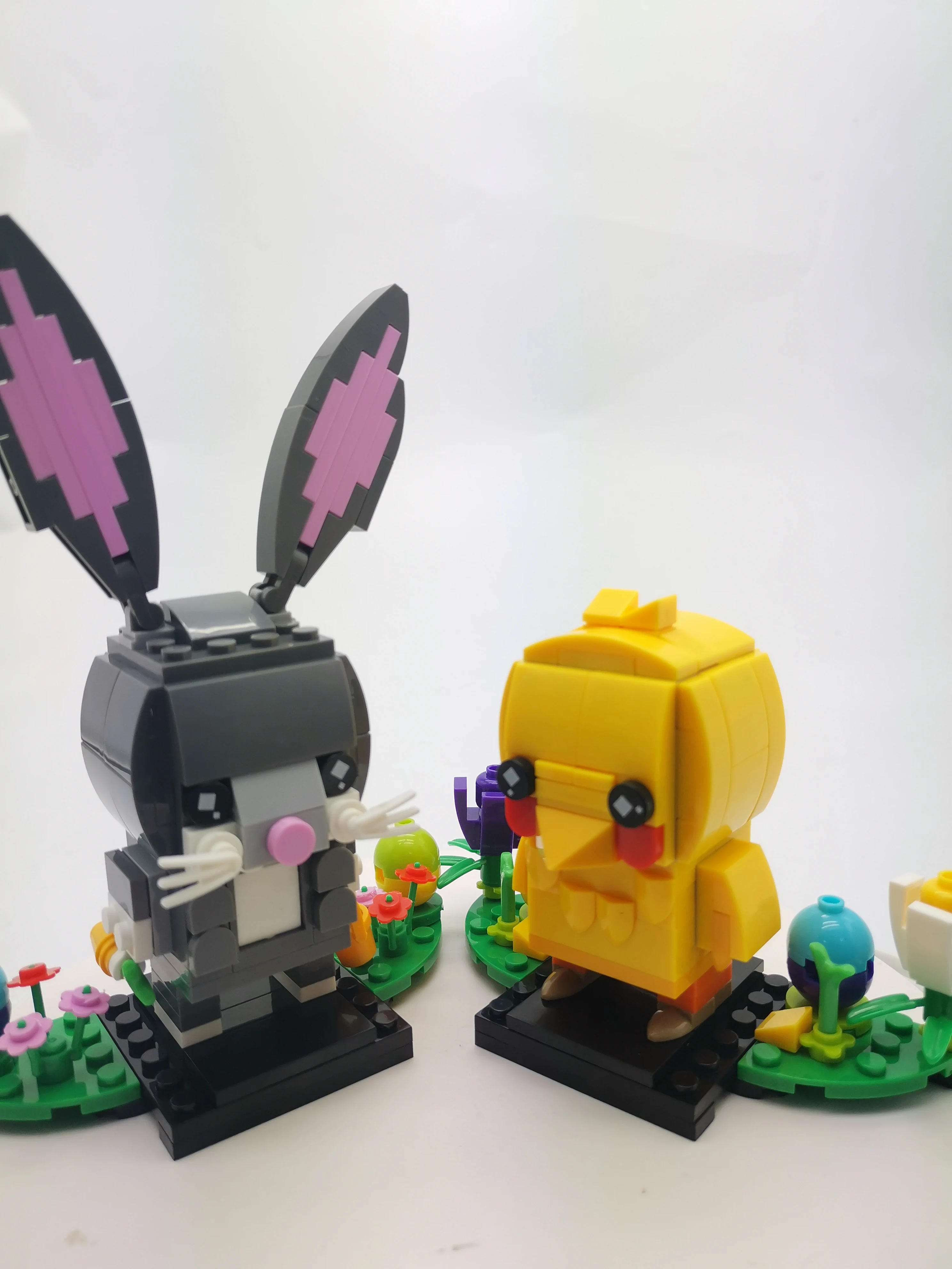 

Easter Bunny Building Blocks Rabbit and Chicken Building Blocks Boys and Girls Birthday gift Happy Easter Gifts for Children