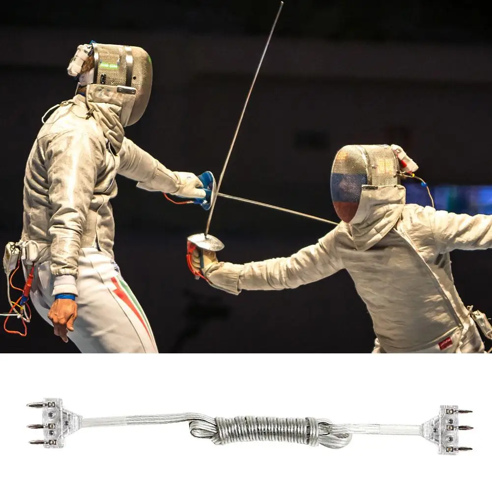 3 контактный разъем ограждения матч сабля Фольга Epee тела Шнур кабель ручная линия