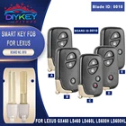Умный брелок для ключей DIYKEY, плата ID 0010 314,3 МГц312 МГц433 МГц 4D для Lexus GX460 LS460 LS460L LS600H LS600HL RX450H B74EA