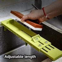whetstone sink rack sharpening stone holder adjustable bridge kitchen knife sharpener accessories grinder tools machine gadgets