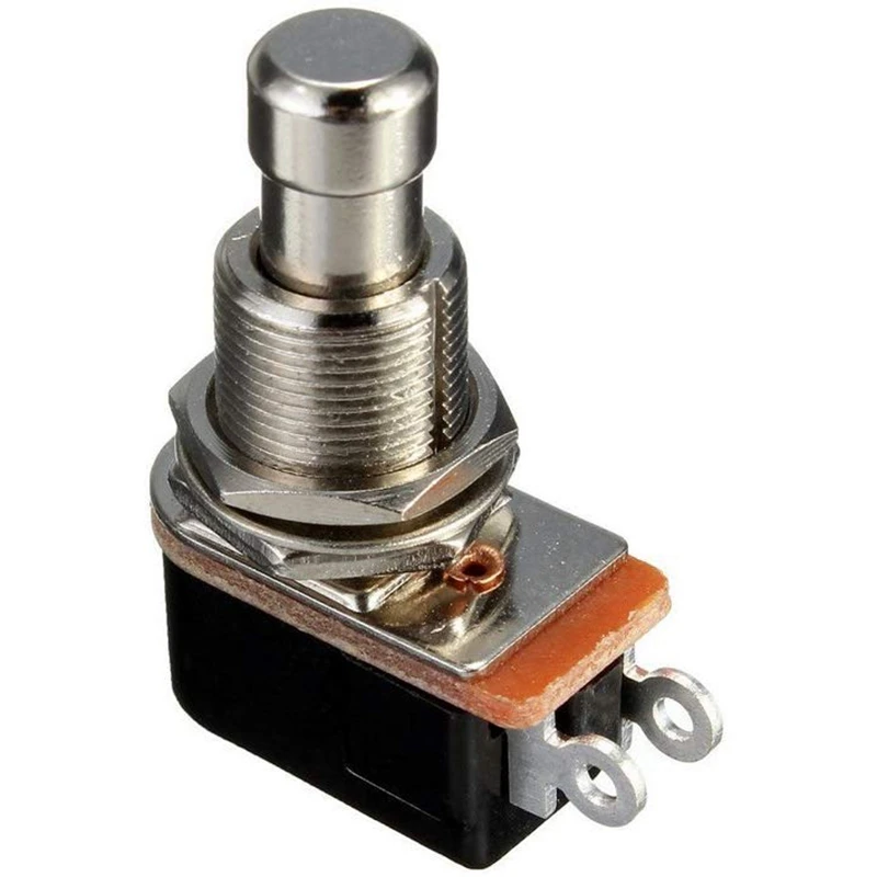 

Guitar Switch Guitar Effects Pedal Box Momentary SPST Button Stomp Foot Switch Push Button Pack of 10