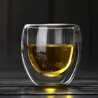 Термостойкая стеклянная чашка с двойными стенками, чашка для пива, кофе, креативная пивная кружка, стакан для чая, стеклянная чашка для виски, прозрачная посуда для напитков