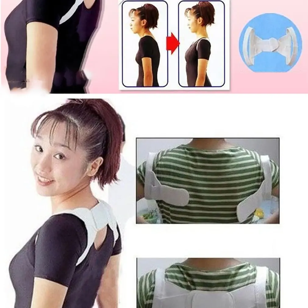 Регулируемый удобный Корректор Осанки Спины ключицы позвоночника назад плечо