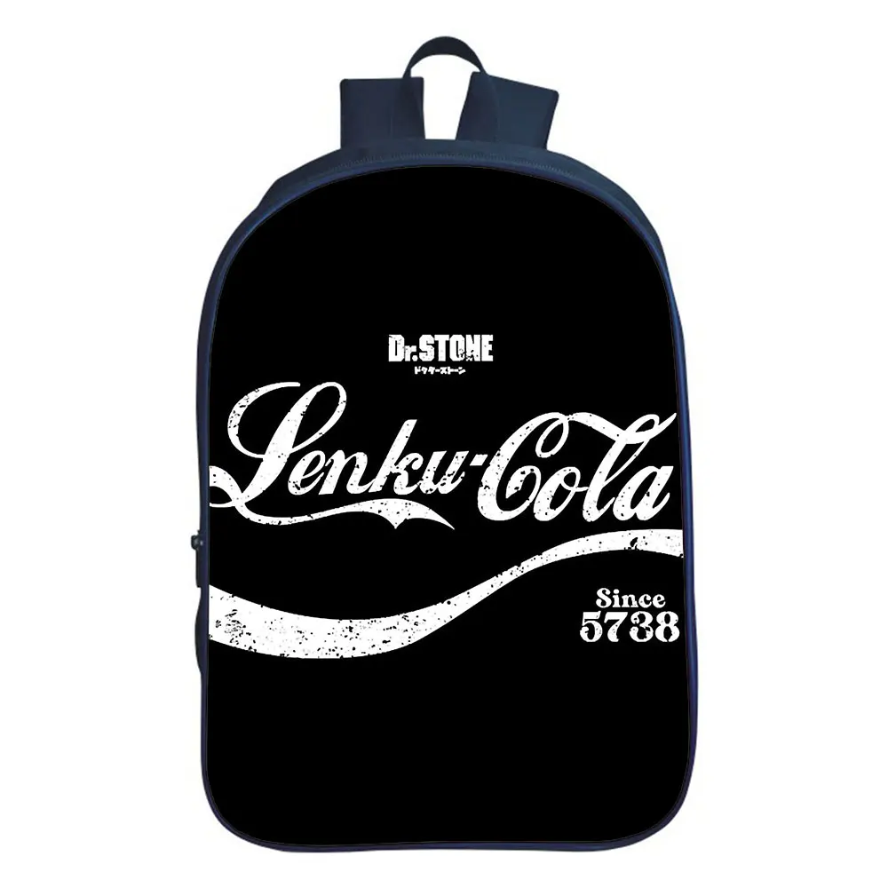 

Cosplay Dr.STONE Backpack 3D Print Anime Kindergarten Mochila Boys School Bag Teens Storage Bag Travel Bags Children Rucksack