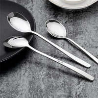 4pcsset fruit ice cream dessert teaspoons stainless steel cutlery set coffee spoon flatware set cutlery tableware