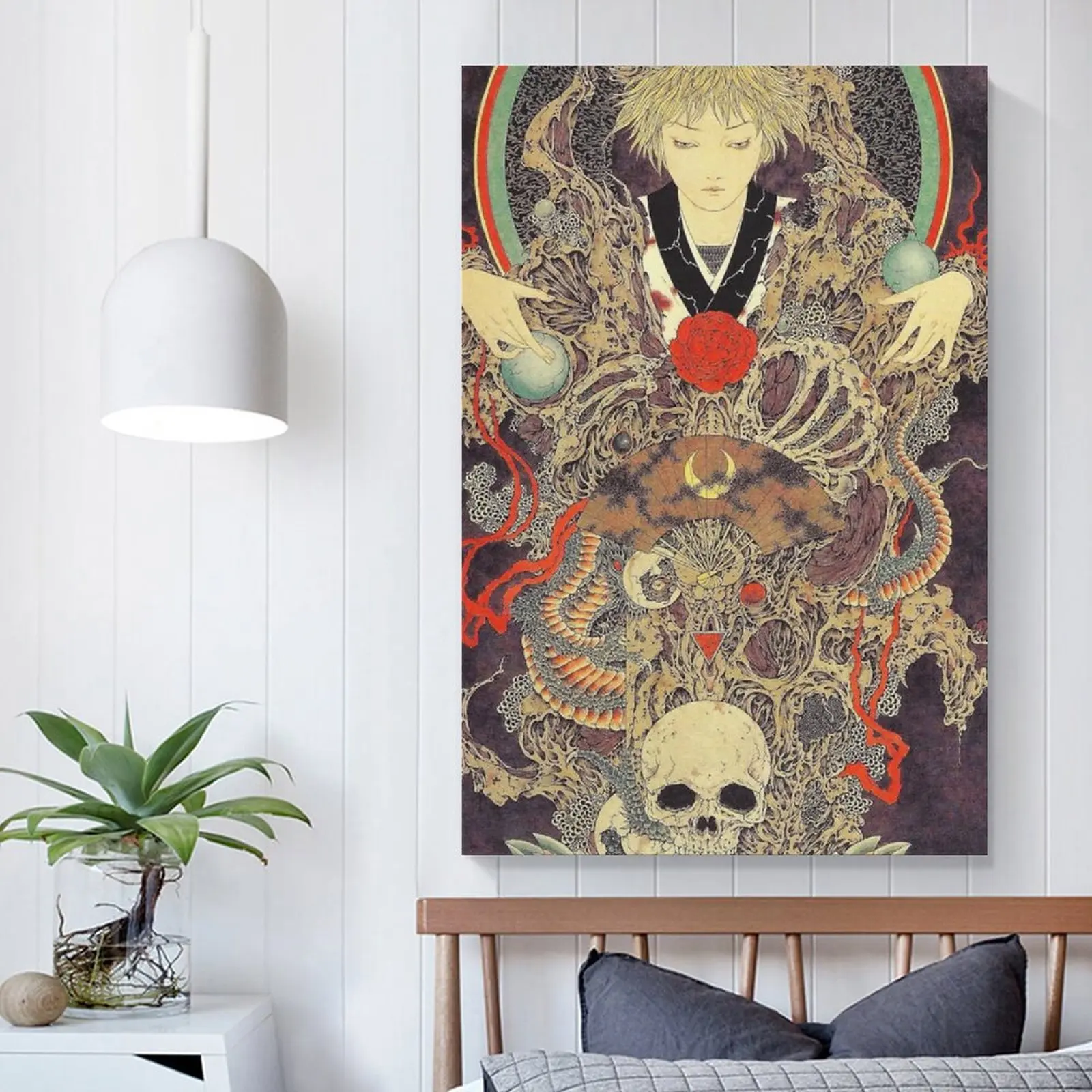 

Takato Yamamoto Poster Wall Art Prints Canvas Painting Large Modern Gallery Mural Home Room Decor Housewarming Gift Unframed