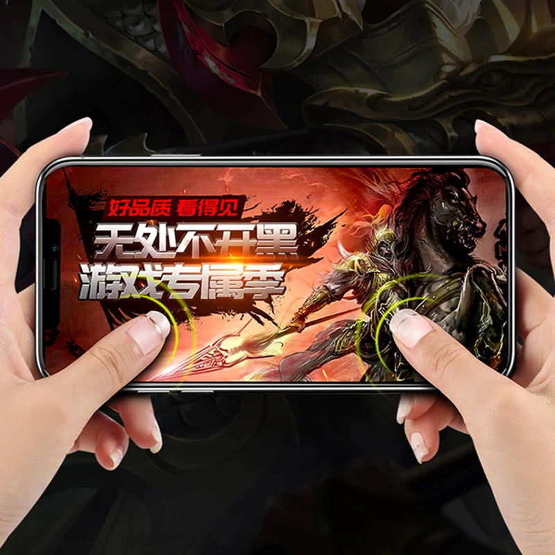 10D PET защитная пленка HD Закаленное стекло мягкий край Полное покрытие протектор