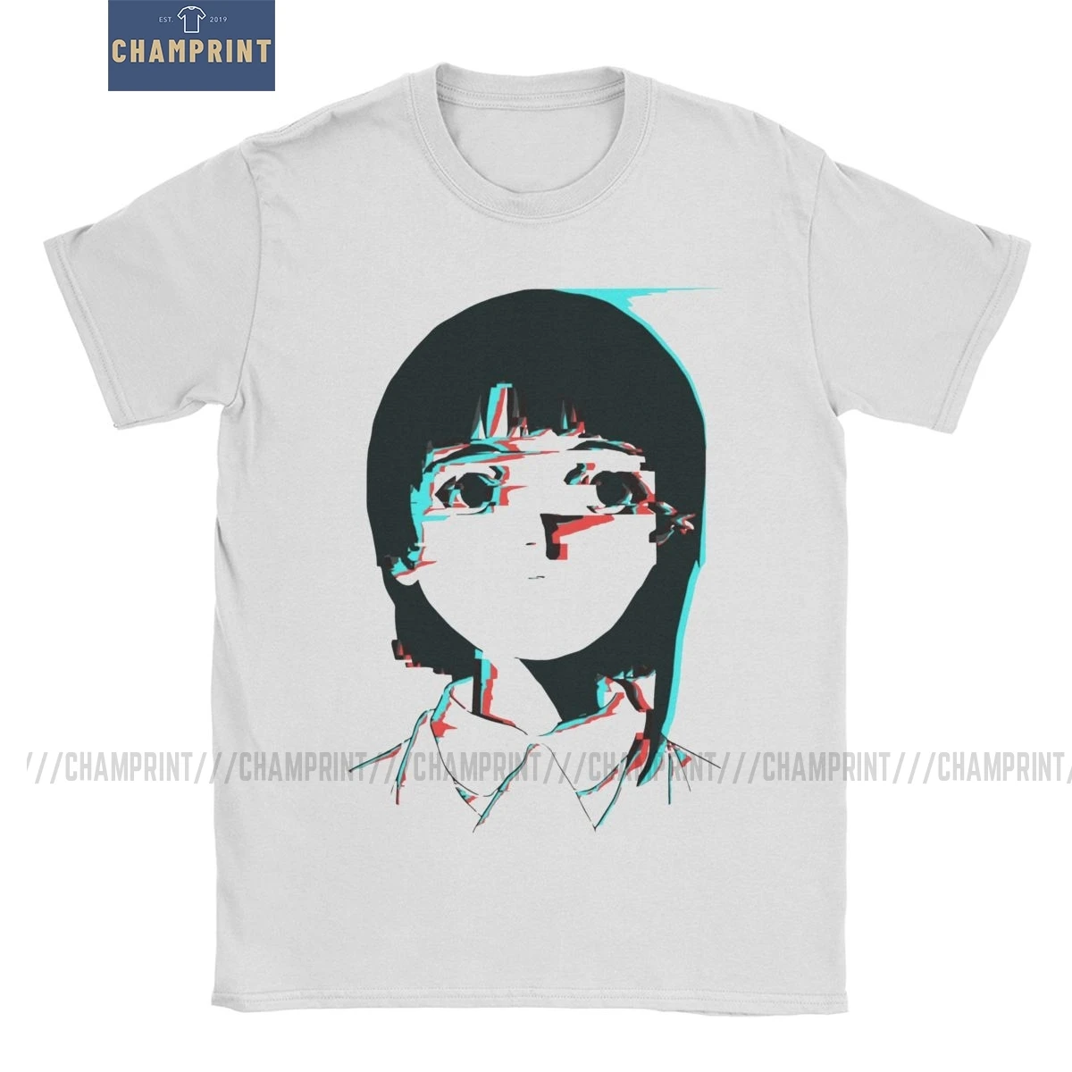 Серийные эксперименты Lain 3D блестящие футболки для мужчин и девочек научная