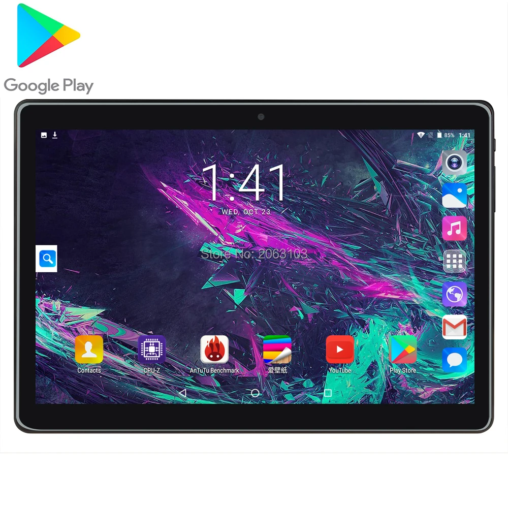 Бесплатная доставка закаленное стекло 10 дюймовый планшет Android 7 0 MTK телефонный