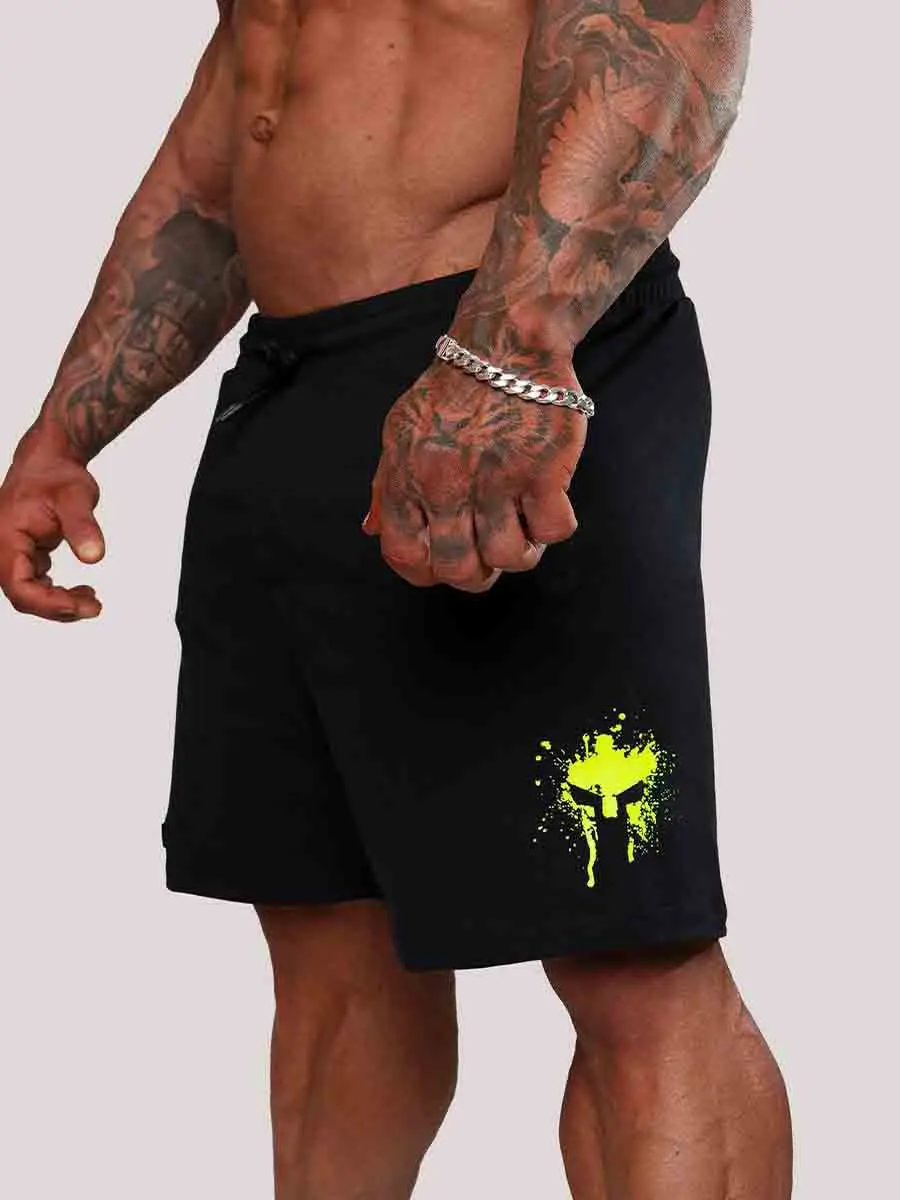 

Muscle Brothers Summer Men's Training Sports Shorts Trendy Quick-Drying Breathable Casual Workout Cropped Pants