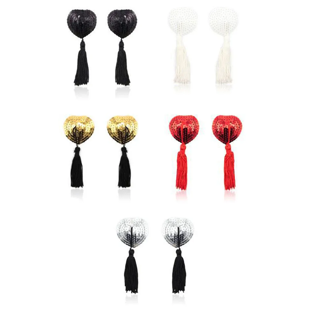 2018 горячий сексуальный милый новый самоклеющийся бюстгальтер с кисточками и