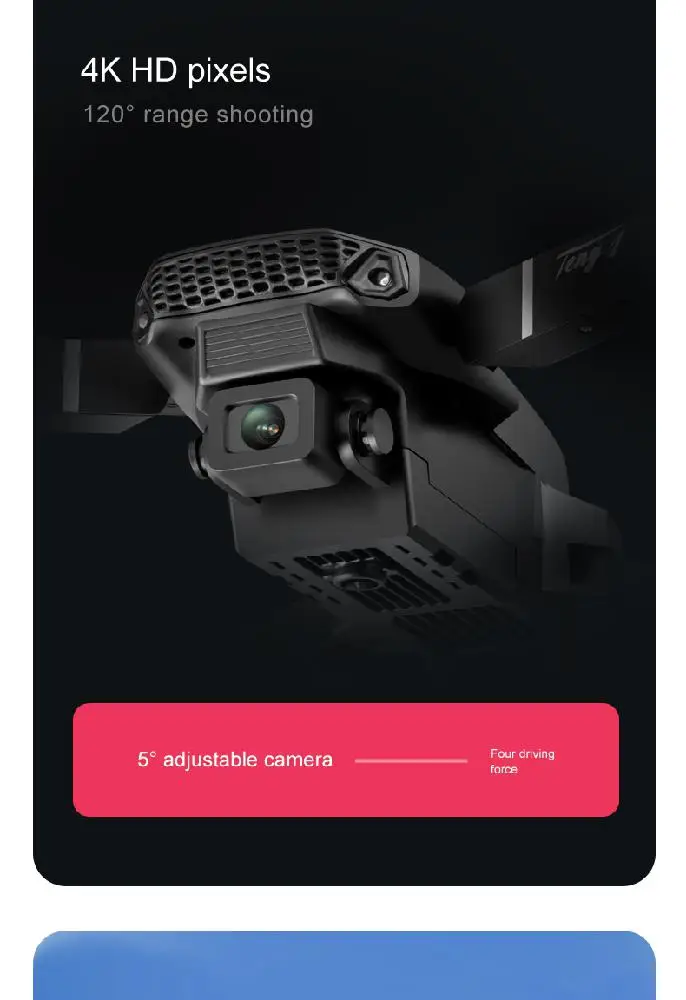 HobbyLane E88 pro Дрон 4k HD Двойная камера визуальное позиционирование 1080P WiFi fpv