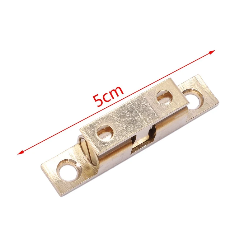 4 шт. латунная мебель дверная застежка остановка фурнитура для шкафа кухонный