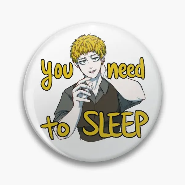 

Keiji Tells You to Sleep hfb Soft Enamel Pin Decor Lapel Pin Cute Gift Lover Women Collar Funny Cartoon Brooch Creative Fashion