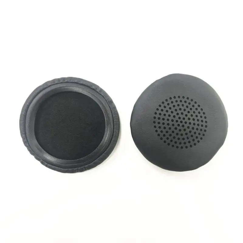 

1 пара кожаных амбушюры наушников подушечки для P-LANTRONICS BLACKWIRE C510 C520 C710 C720 наушники 65x65mm