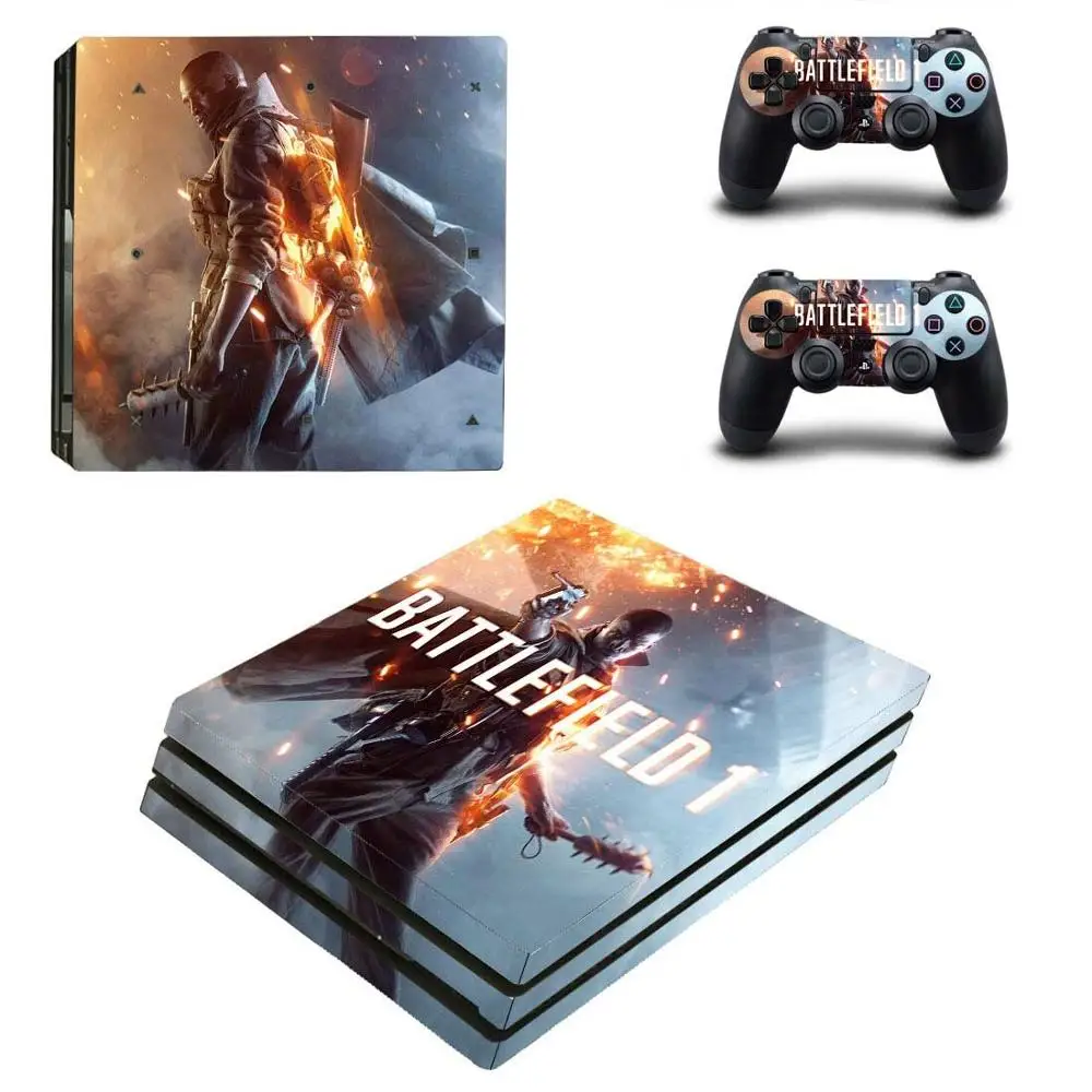 PS4 Pro Battlefield 1 наклейка PS 4 Play station виниловая s Pegatinas для playstation консоль и контроллер| |