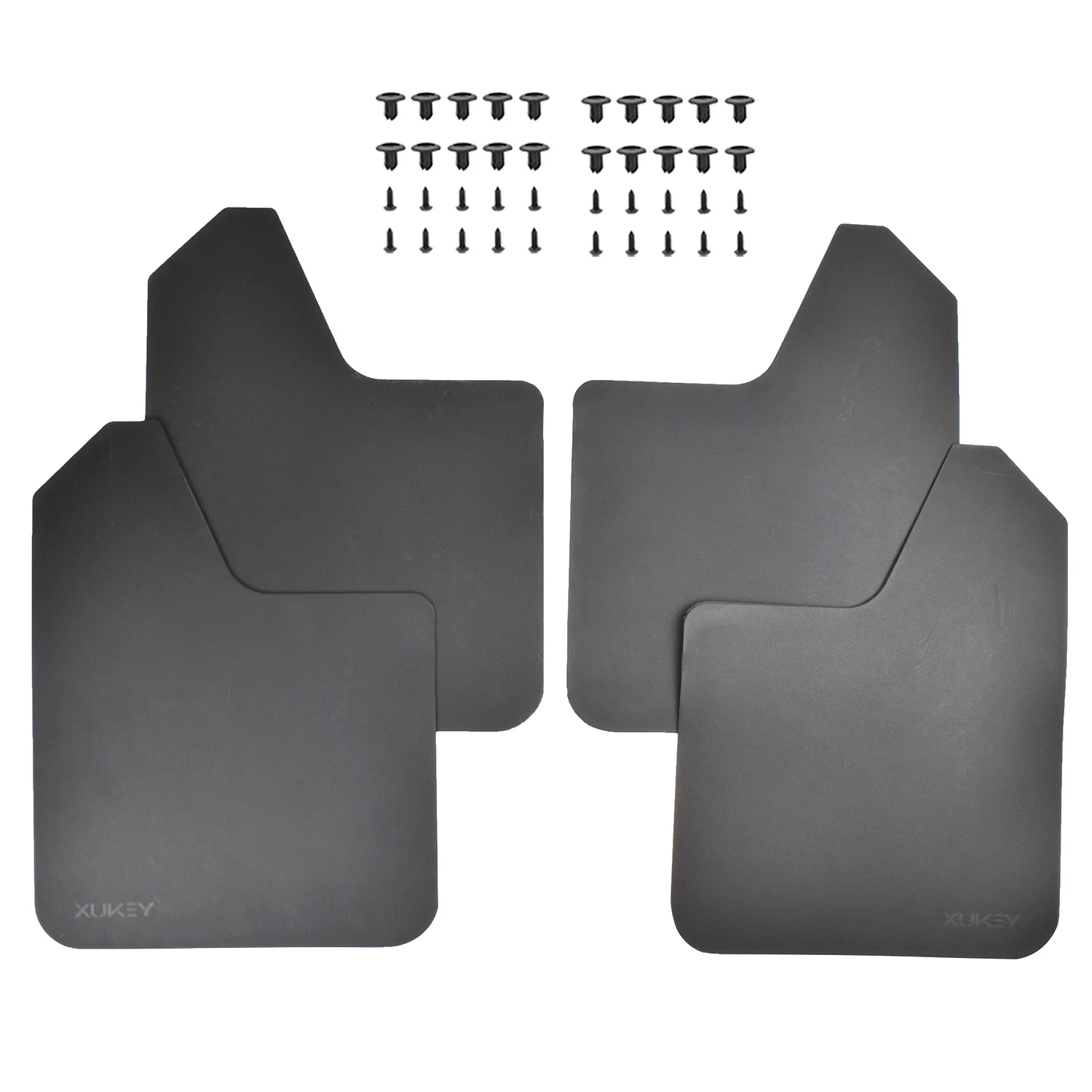 4pcs-set Black Спорт ралли Универсальные Передние Задние брызговики для автомобиля пикап Внедорожник Грузовик брызговики Брызговики грязные ловушки крыло вспышки - Цвет: 4pcs-set Black