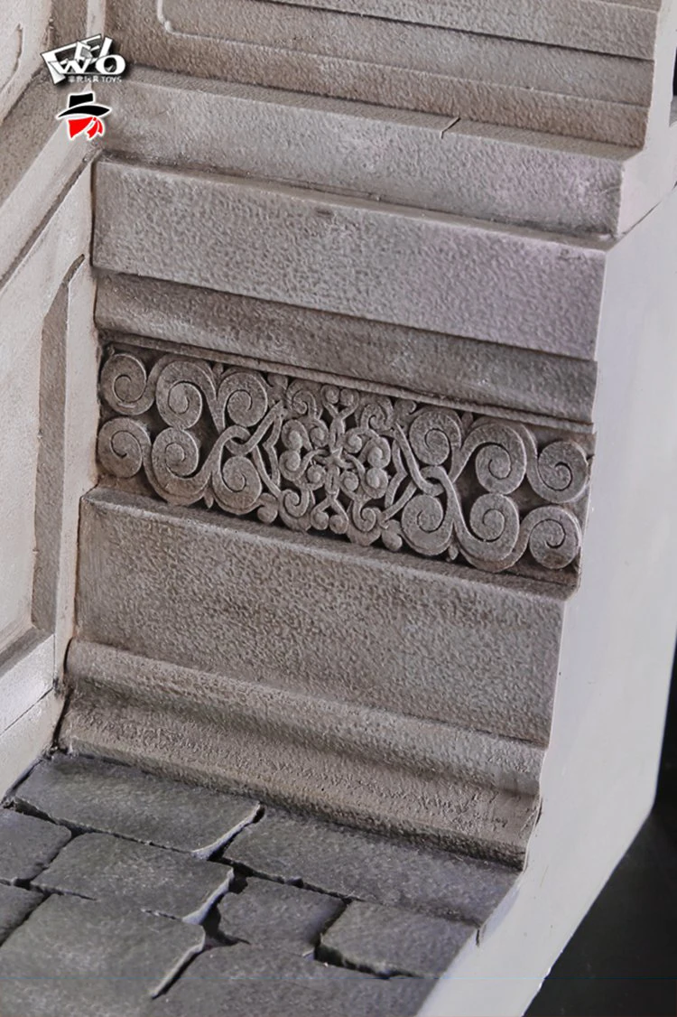 

FW008 FEELWOTOYS 1/6 Carved ancient stairs, stairs, scene props, floor decorations, a total of four models in stock