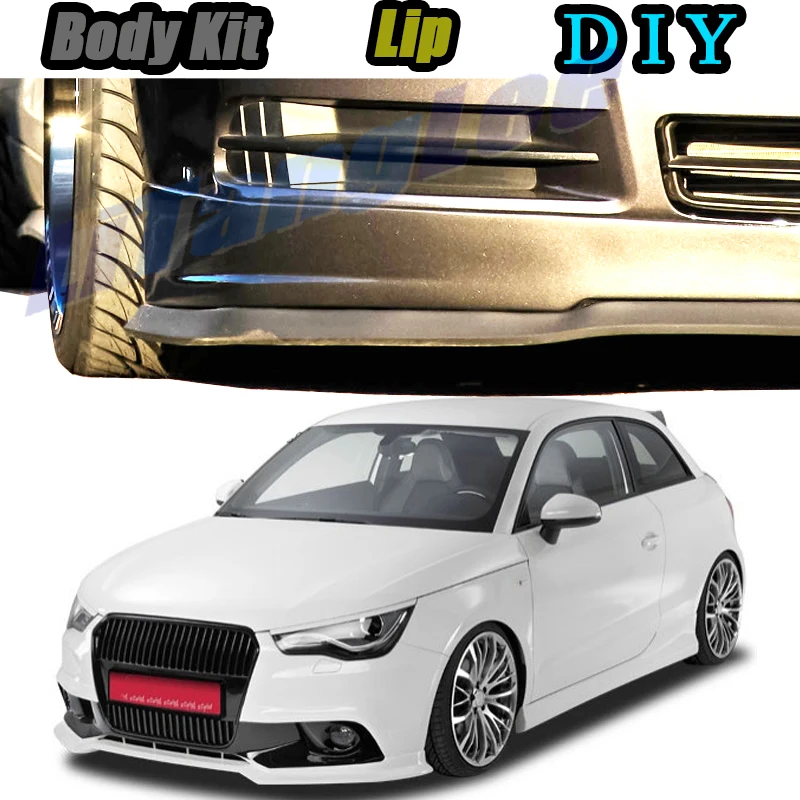 Автомобильный бампер передний спойлер дефлектор юбки для Audi A1 8X GB 2010 ~ 2020