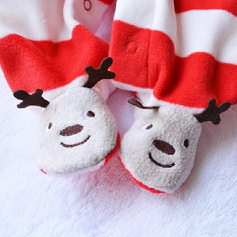 

Autumn Baby Rompers Christmas Baby Boy Clothes Newborn Clothing Polar Fleece Baby Girl Clothes Roupas Bebe Infant Baby Jumpsuits