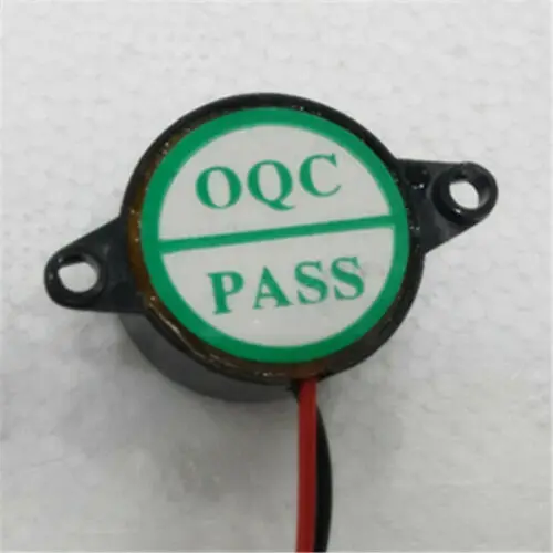 5pcs Black Piezo Electronic Tone Buzzer Alarm Continuous Beep DB DC 3-24V Drive Circuit Built in Mounting Holes |