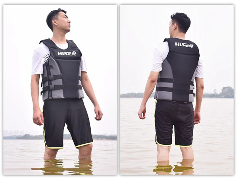 HISEA Professional Life Vest Adult Swimming Jacket For Surfing Fishing Buoyancy | Спорт и развлечения