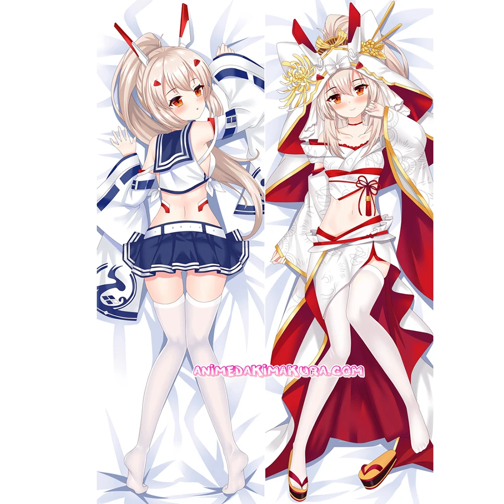 

Ayanami Azur Lane Dakimakura Anime Girl Hugging Body Pillow Case Cover