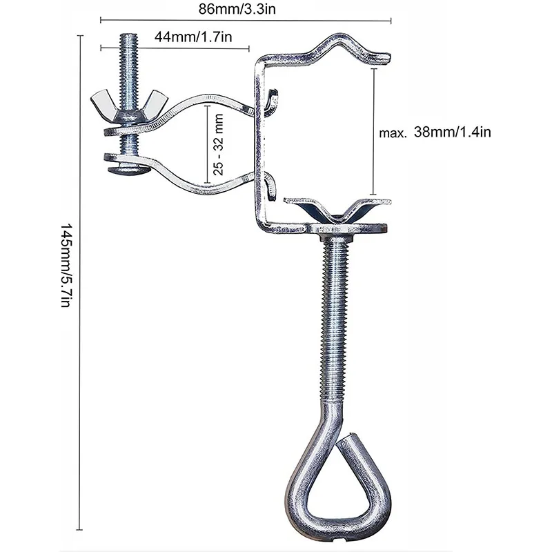 Портативная подставка для зонтика держатель зонта сада двора пляжа с зажимом