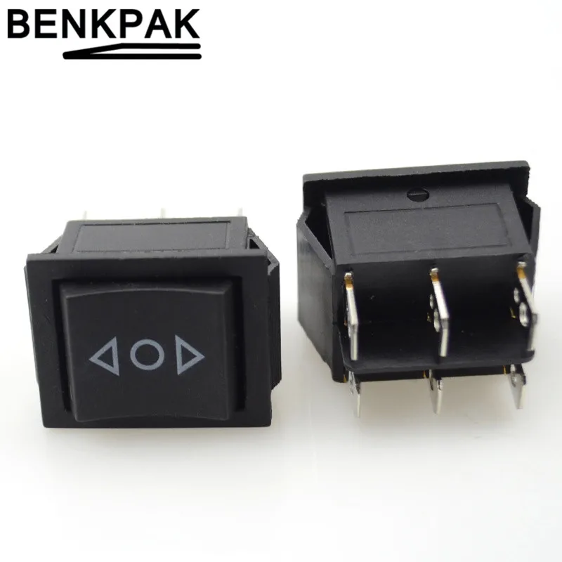 6-контактный мгновенный кулисный переключатель двухсторонний пружинный возврат