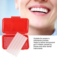 10 box orthodontic dental protective wax orthodontics braces fruit flavor cherry flavor teeth whitening oral hygiene accessories