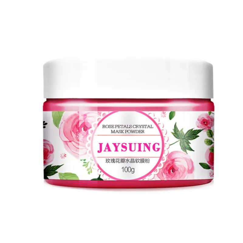 Натуральный органический кристаллический мягкий порошок с лепестками розы