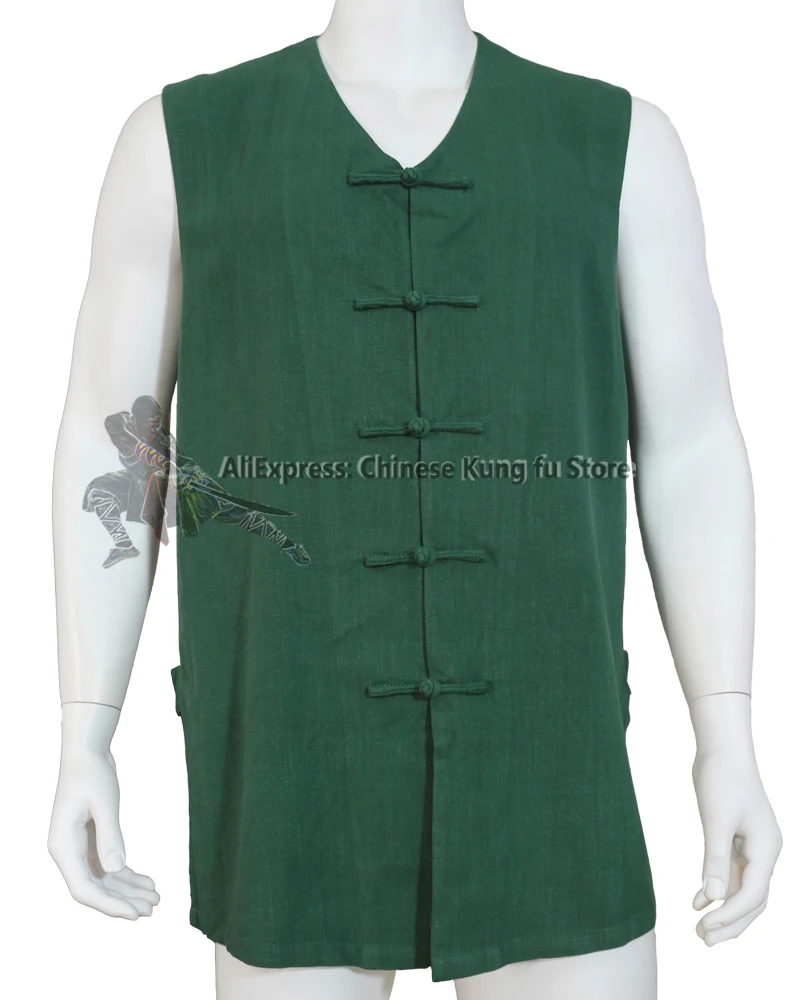 Новое поступление хлопковая летняя майка Shaolin костюм кунг фу униформа Wudang Tai chi