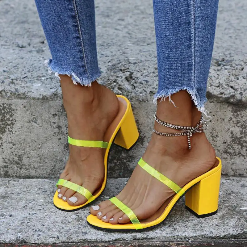 

Женские босоножки с пряжкой, универсальные сандалии в сеточку на толстом каблуке, с леопардовым принтом, с квадратным носком, лето 2021