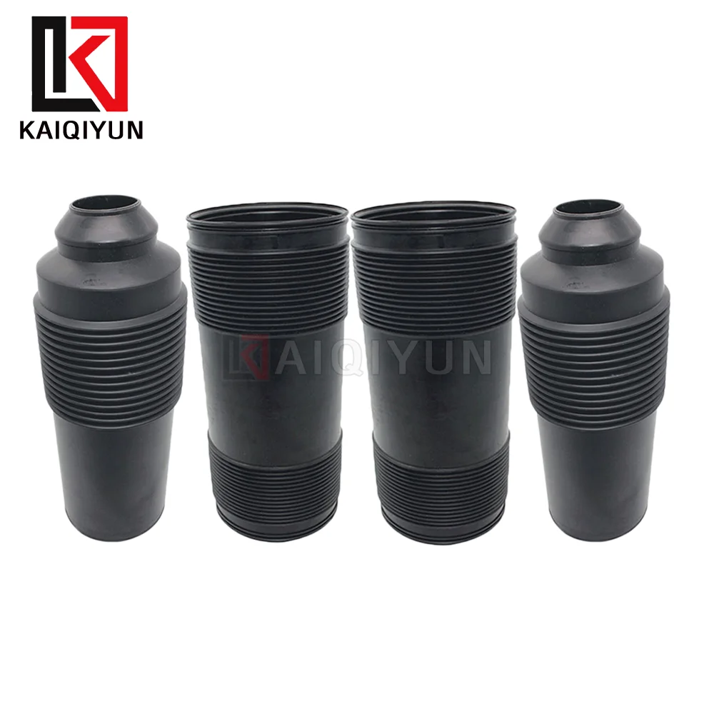 4pcs Front Rear Rubber Dust Boot Cover For Mercedes Benz R230 SL550 SL600 SL63 AMG ABC Hydraulic Shock Absorber 2303200213