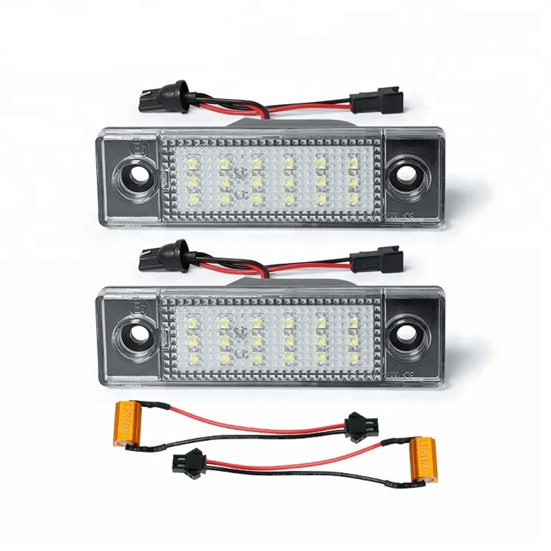 2Pcs Car LED License Plate Lights White Fit For Chevrolet Chevy Cruze Camaro LED Number Plate Lamp Canbus Error Free