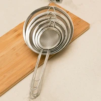 kitchen filter scoop superfine 304 stainless steel oil spill spoon filter small colander to oil across the mesh sieve oil scoop
