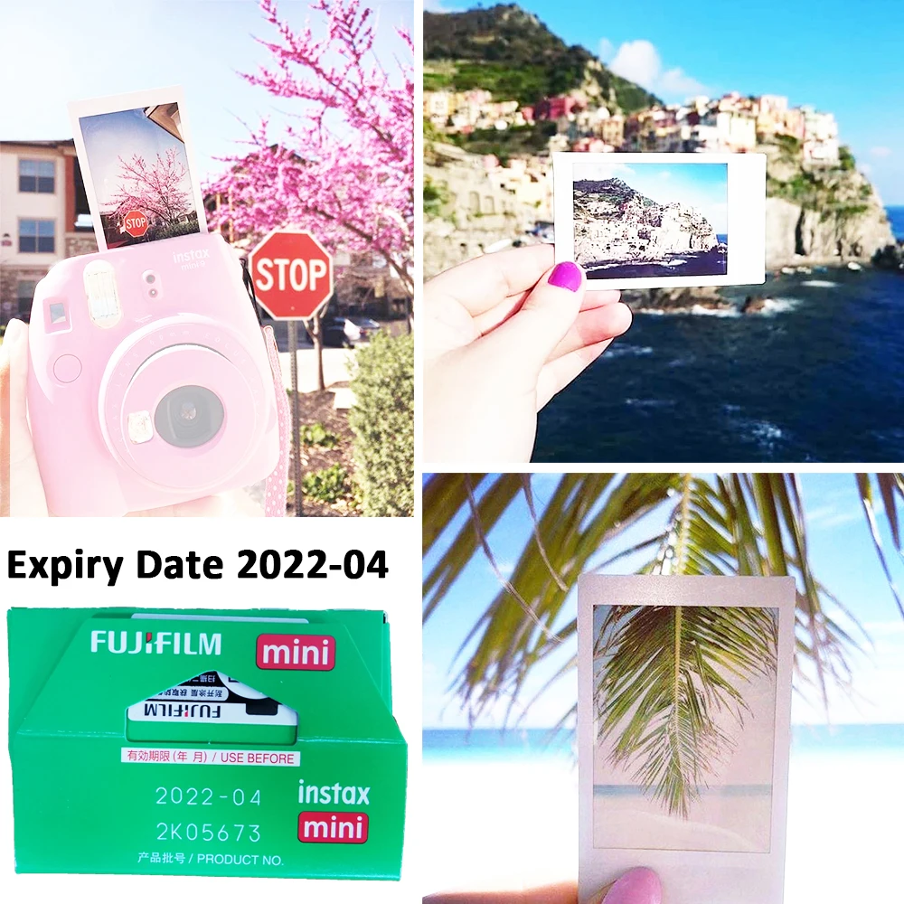 Белая пленка Fujifilm Instax Mini 20 листов/квадратная пленка/широкая двойной пакет для 11 9 8