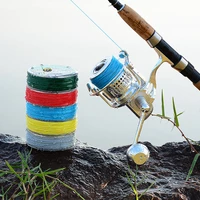 4 strands braided fishing line multifilament line japanese braided strong pe anti winding fishing accessories for carp fishing