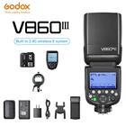 Godox V860III V860III-C V860III-N V860III-S V860III-F вспышка для камеры 76Ws 2,4G HSS Speedlite для камеры Canon Sony Nikon Fuji