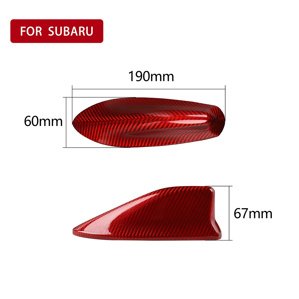 

Antenna Carbon Fiber Cover Roof Shark Fin Elements Personal Car Part Ornaments for Toyota 86 Subaru BRZ 2014-2019