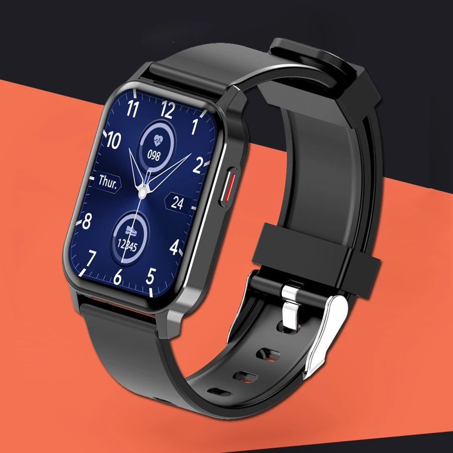 

[Real-Time Temperature Monitor] Bakeey ZM09 1.69 inch Smart Watch Man BT5.0 Heart Rate Blood Pressure Oxygen Sport Smartwatch