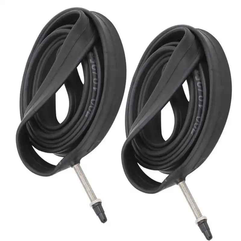 2 шт. велосипедная внутренняя трубка Frennch сменная шина из бутилкаучука Складная с