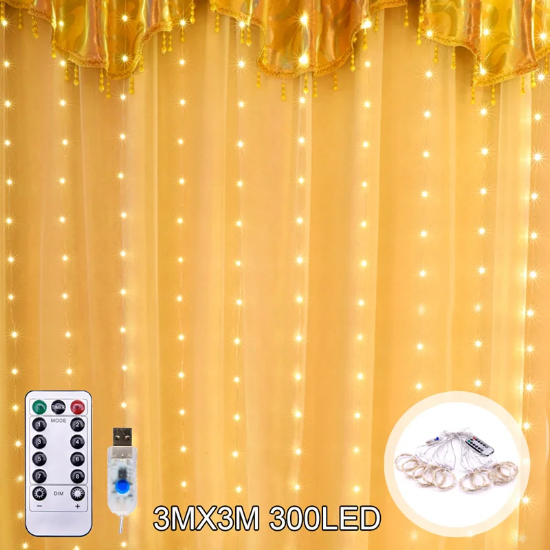 LED Warm White 22 Рождественская гирлянда, светодиодный украшения для рождественской елки, украшение на открытом воздухе, Рождественский Декор для дома, Рождественский подарок на год - Цвет: LED Warm White 22