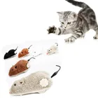 Новая популярная креативная забавная заводная Весенняя Яркая игрушка для кошек и собак Механическая движущаяся крыса аксессуары для домашних животных
