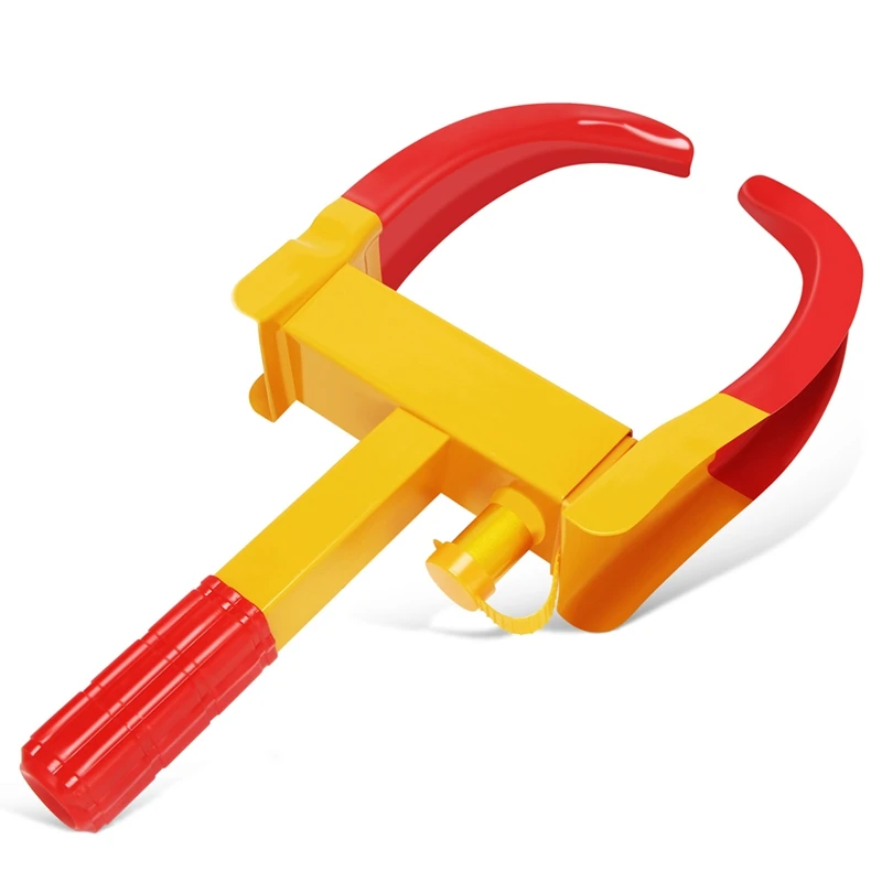 

Heavy Duty Wheel Clamp Lock, Universal Trailer Caravan Security Anti Theft Car Locking for ATV SUV Golf Cart Motorcycle